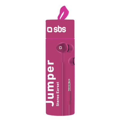 SBS_Auricolari_stereo_in_ear_Jumper_Pink